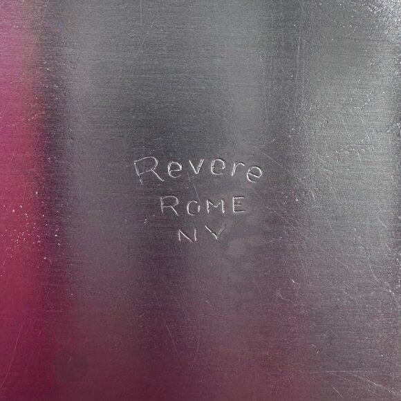 Vintage Art Deco Revere Rome NY Tray Norman Bel Geddes 1930s Chase Era Quadrille - Picture 4 of 11